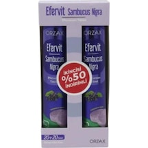 Efervit Sambucus Nigra Efervesan 20 Tablet 2 Adet
