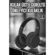 Kulak - 557 - Üstü Kablosuz Bluetooth Kulaklık Gürültü - Matxzngz - Önleyici Ayarlanabilir