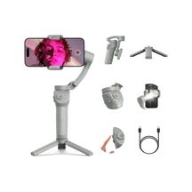 Telefon Sabitleyici Selfie Gimbal, 3 Eksen Manevralı Sabitleyici, Led Işıklı Tasarım, Otomatik Yüz Takip Özelliğ Genel