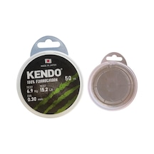 Kendo White 50mt 0.30mm %100 Fluorocarbon Misina 1 Adet