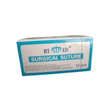 Rtmed - İpek Cerrahi İplik 150cm No:4 12 Adet 1 Paket