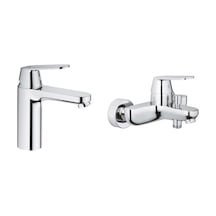 Grohe Eurocosmo Banyo Ve Lavabo Bataryası Set 23327000 - 32831000 Krom