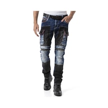 Cd891 Steel Flow Street Fit Men Jeans Blue
