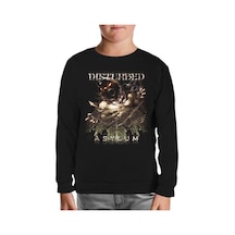 Lord Tshirt Disturbed - Asylum Siyah Çocuk Sweatshirt Siyah