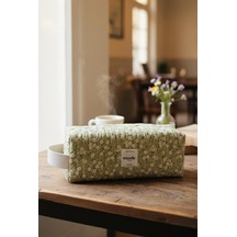 Estrella Mini Dy-son Airwrap Ve Tüm Saç Şekillendiriciler İçin Xl Boy Çanta Seyahat Çantası Mini Yeşil Çizgi Çok Renkli