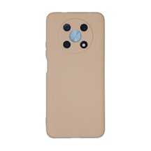 Huawei Nova Y90 Kılıf Nano İçi Kadife Silikon - Pudra -