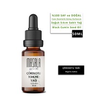 Çörekotu Yağı 50 Ml. Soğuk Pres Black Cumin Seed Carrier Oil Tekli