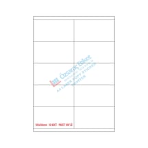 105MM 57MM A4 Laser Etiket