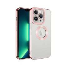 iPhone Uyumlu 11 Pro Max Kılıf Logo Gösteren Kamera Korumalı Silikon