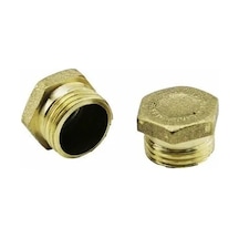 Sarı Metal 1/2 İnç Körtıpa - 1 Adet