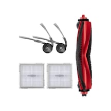Q8 Max Pro / Q8 Max Pro Plus Roborock İle Uyumlu Robot Süpürge Fırça,hepa Filtre Yedek Parça Se Siyah