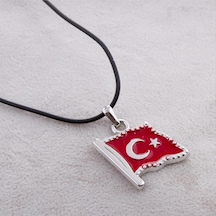 Ay - 934 - - Novapazr - Yıldız Kolye-kırmızı Çok renkli