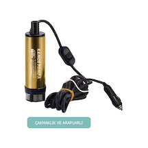 Kızılırmak 12 Volt Alüminyum Dalgıç Tipi Sıvı Aktarma Pompası Filtreli (Arapuar+Çakmaklık)
