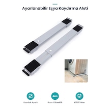 Ayarlanabilir Eşya Kaydırma Aleti Seti - Tekerlekli
