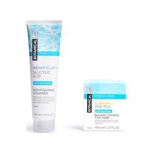 Botanical Lab Hint Kili ve Salisilik Asit Köpürmeyen Yüz Yıkama Jeli 150 ML + Zerdeçal Leke Kontrolü Kil Maskesi 100 ML