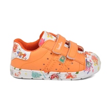 United Colors of Benetton Turuncu Cırtlı Hafif Bebek Spor Ayakkabı Bn-30965 B