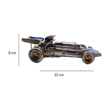 Dekoratif Metal Yarış Araba Double Doozer Modeli