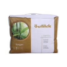 Özdilek Tek Kişilik Bambu Yorgan Bamboo Fiber Antialerjik 155x215 Beyaz