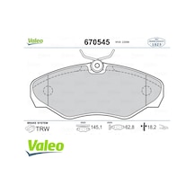 Valeo-670545 Ön Balata Trafic 1.9-Espace 98-02 514695763