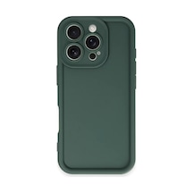Newface Apple İphone 16 Pro Max Kılıf Viera Silikon - Koyu Yeşil