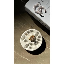Bernami Mumluk Şamdanpinterest Yüzük Standı Taş Tozu Aksesuar Diğer