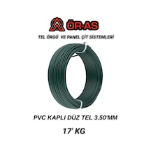 Pvc - Kaplı Düz Tel - 3.5 Mm Kalınlık - 17 -kg