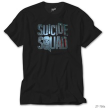 Suicde Squad Logo Siyah Tişört