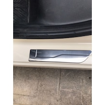 Toyota Corolla Uyumlu Krom Kapı Eşiği Çıtası 4 Prç. 2019   Üzeri