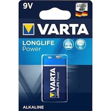 Varta 4922 Longlife Power Alkalin 9V Pil