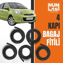 Nissan Micra 2011-2017 4 Kapı + Bagaj Fitili-a Kalite-numlas-nm5528
