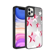 Apple Uyumlu iPhone 11 Pro Kılıf Aynalı Desenli Kamera Korumalı P