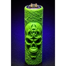 Toxic Skull Kafatası Figürlü Çakmak Kılıfı Clipper