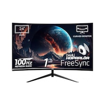 İzoly Vortex 24 İnç 100hz 1ms Fhd Curved Monitör Vga+hdmı Dahili Hoparlör