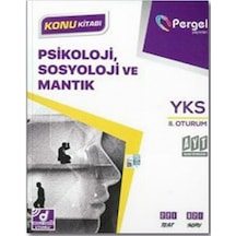 AYT Psikoloji Sosyoloji ve Mantık Konu Kitabı -  Pergel
