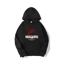 Brz Collection Oversize Red Mosquito Hoodie-siyah Siyah