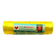 Hasbant Has-0093 Para Bantı 18mt 12mmx20yrd Bandı - 12'li Paket