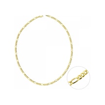 Sembolgold 50 Cm Altın Cuban Figaro Zincir 3,85Mm