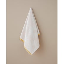 English Home Morning Daisy Pamuk Yüz Havlusu 50x80 Cm Pudra Pudra