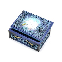 3 Adet Unicorn Polyester Kutu Küçük Eşyalar İçin Saklama, Organizer Box, Dekoratif Tasarım, 14 10 6 Cm
