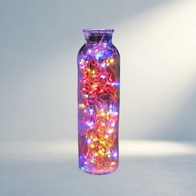 Dekoratif Rgb Pilli Led Işık 3 Metre İç Mekan Kullanımı .