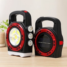 3ın1 Solar Usb Şarjlı 20w El Feneri Powerbank