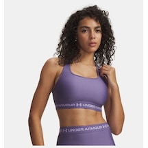 Under Armour Crossback Mid Bra Kadın Bustiyer 1361034-520 Mor Under Armour Crossback Mid Bra Kadın Bustiyer 1361034-520 Mor