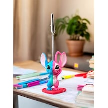 Kawaii Sevimli Stitch Angel Fotoğraf Ve Not Tutucu - Ofis Masa Not Tutacağı Çok Renkli