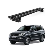 Pençe Ssangyong Rexton W 2013 Ve Sonrası Uyumlu Siyah Ara Atkı Port Bagaj Tavan Barı