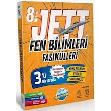 8. Sınıf Fen Bilimleri Jett Soru Fasikülleri Ünlüler Karması