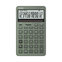 Casio Jw-200dq-gn 12 Hane Puslu Yeşil Masa Üstü Hesap Makinesi Beyaz