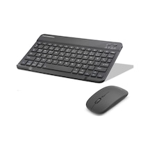 Kablosuz Bluetooth Smart Klavye Ve Mouse Seti - Siyah Hdx2508 Diğer