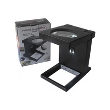 -katlanır Plastık,led Işıklı Test Cıhazı Büyüteç 2.5x90mm