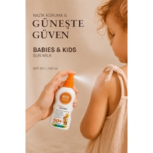 Beach Day Bebek ve Çocuklar için Yüksek Koruyucu Güneş Sütü Spf 50+ 150 ML