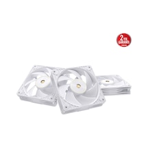 Asus Proart Pf120 Beyaz 120mm Pwm Kasa/radyatör Fanı 3'lü Paket + Kontrolcü / 90da00m3-b09020